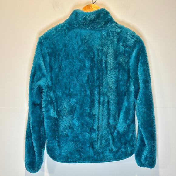 Lilly Pulitzer Turquoise Skipper Sherpa Pullover - size Small - Picture 4 of 8
